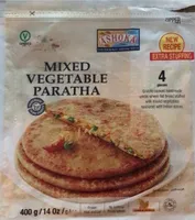 Mixed vegetable Paratha
