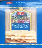 Madras Plain Poppadums