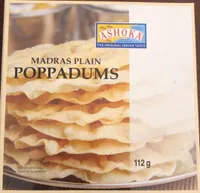 Madras Plain Poppadums