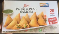Mini potato peas samosa
