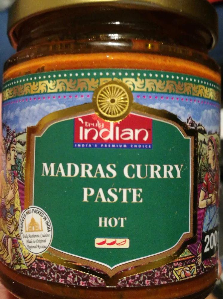 Madras Curry Paste hot
