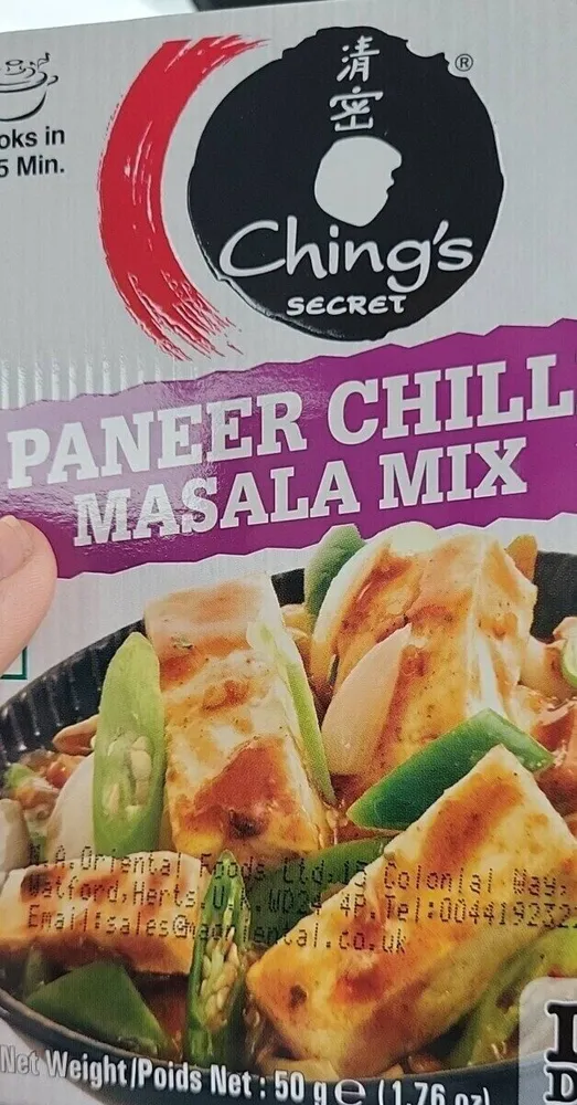 Chinese secret planner chilli masala mix