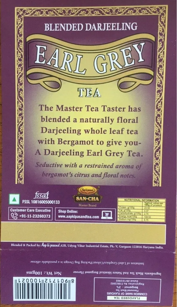 Earl grey tea