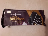 Hide & Seek Black Bourbon Creme Sandwich - Vanilla