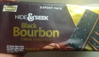 Black bourbon crème sandwich