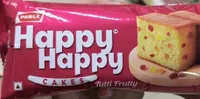 Happy Happy CAKES Tutti Frutty Flavoured