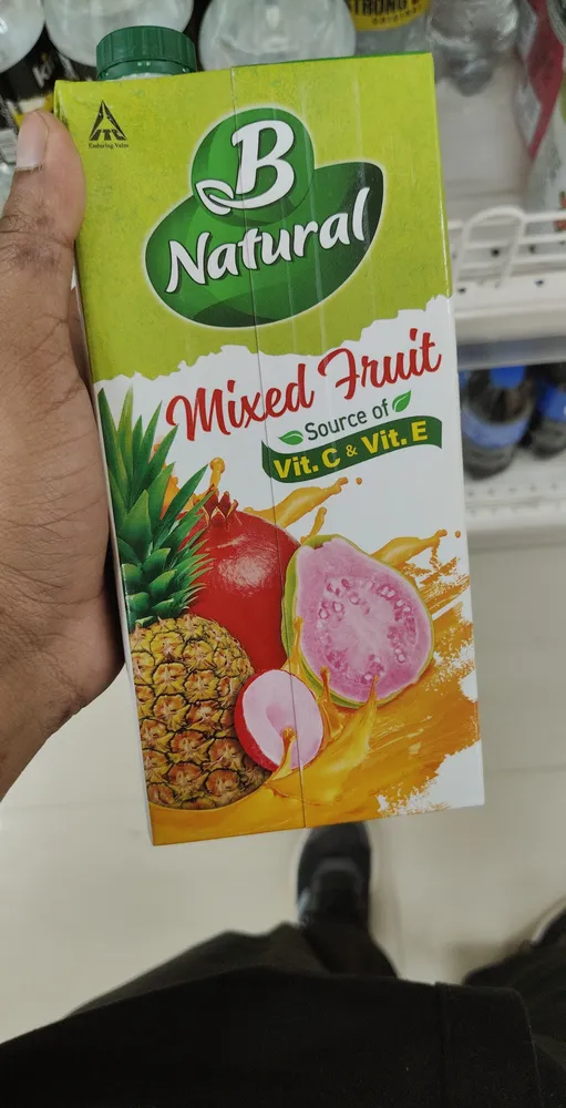 B Natural Mixed fruit 1ltr tpk