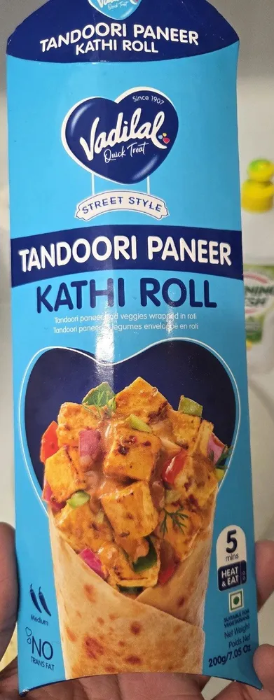 Kathi Roll - Tandoori Paneer