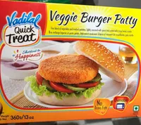 Veggie burger patty