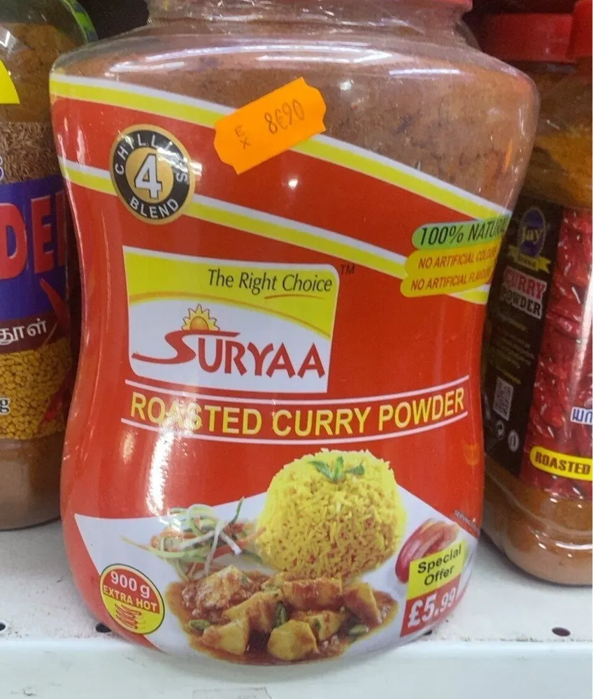 Roasted curry powder