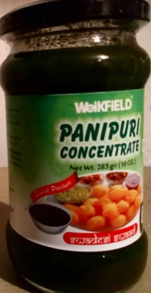 Panipuri concentrate