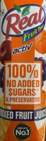 Real activ 100% mixed fruit juice