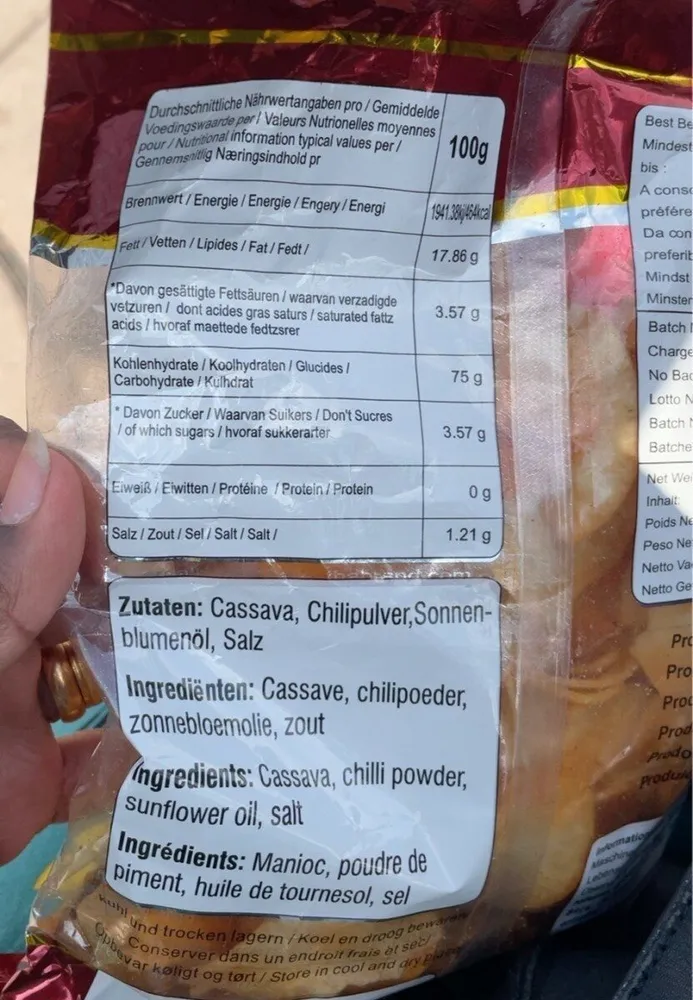 Chips de manioc
