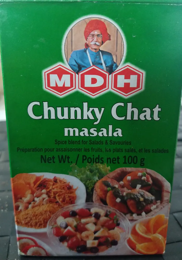 Chunky chat masala - Préparation pour assaisonner les fruits, les plats salés et les salades