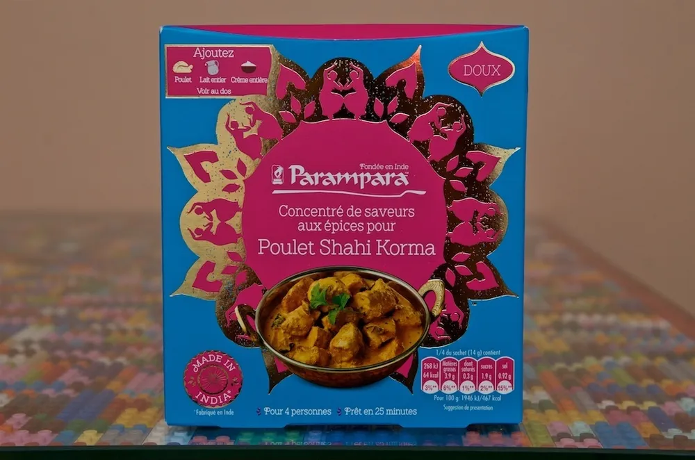 Concentré de saveurs aux épices pour Poulet Shahi Korma