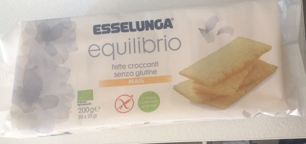 Equilibrio fette croccanti mais
