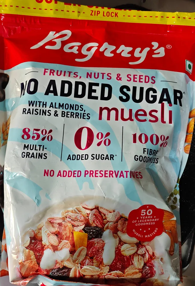 No Added Sugar Muesli