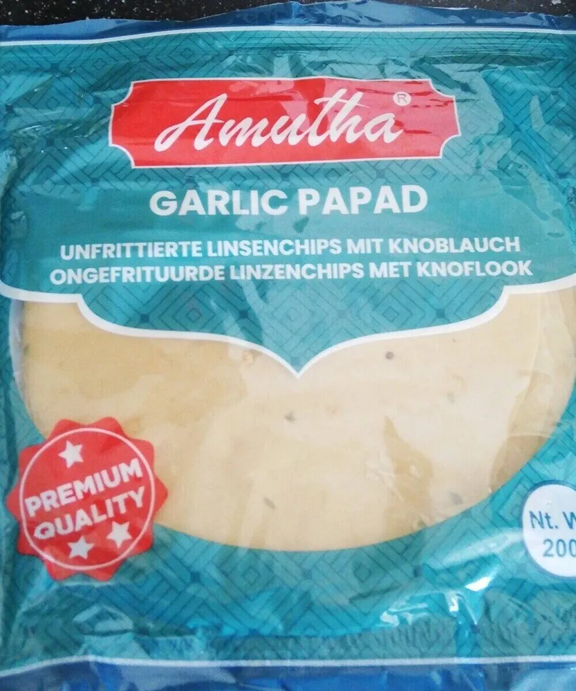 Garlic Papad