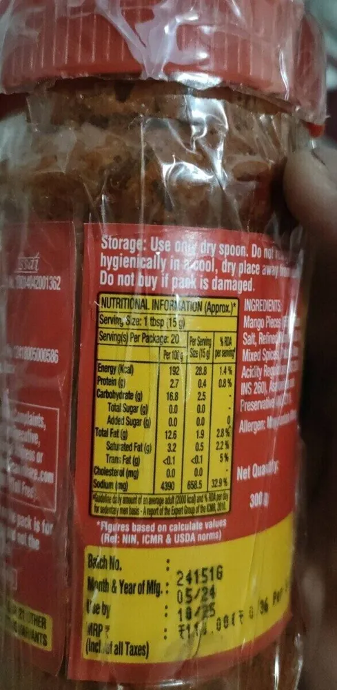 Mango Pickle