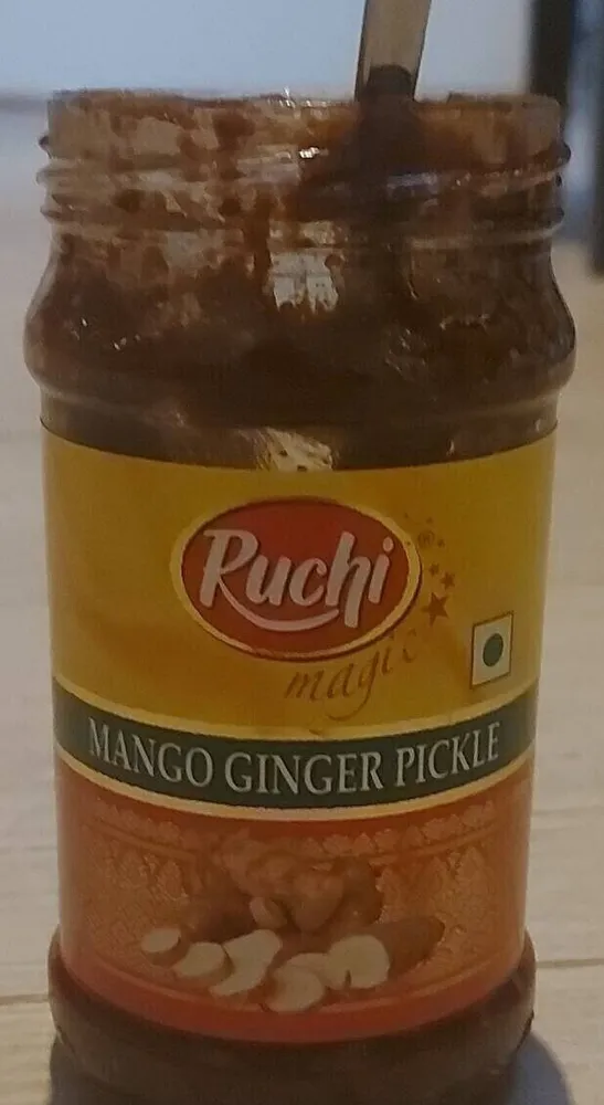 Mango ginger pickel