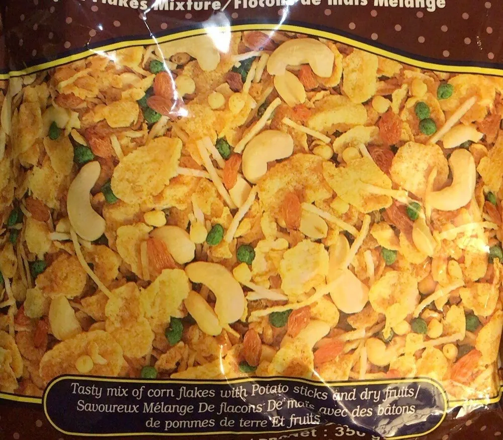 Corn flaxes mixture