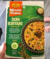 Minute khana dum biryani