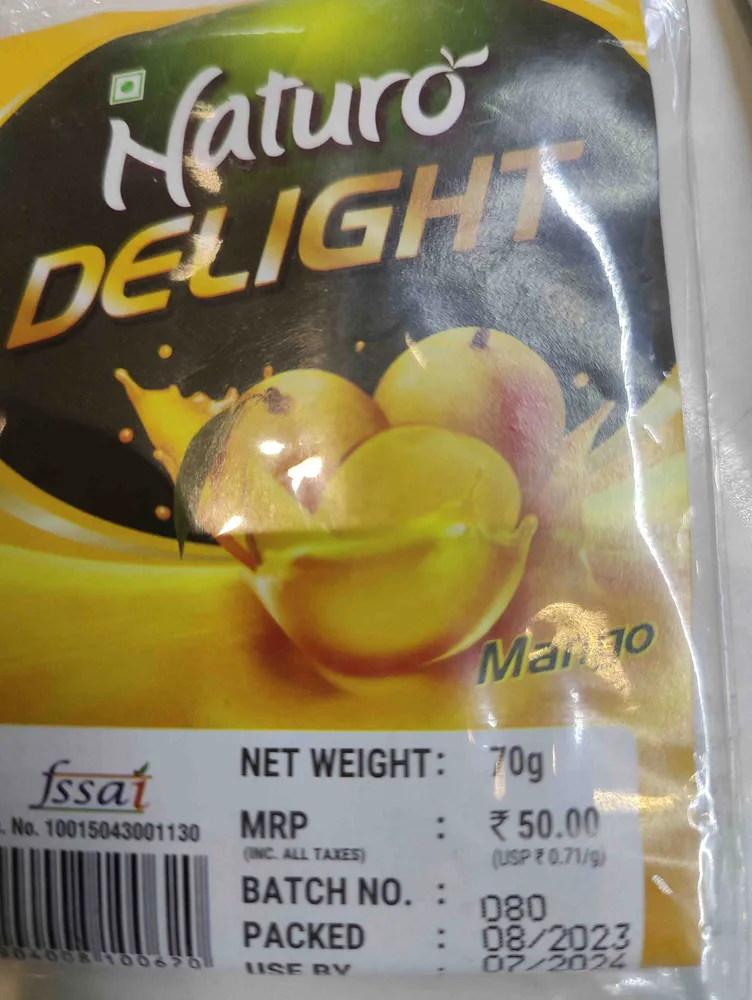 Naturo delight mango