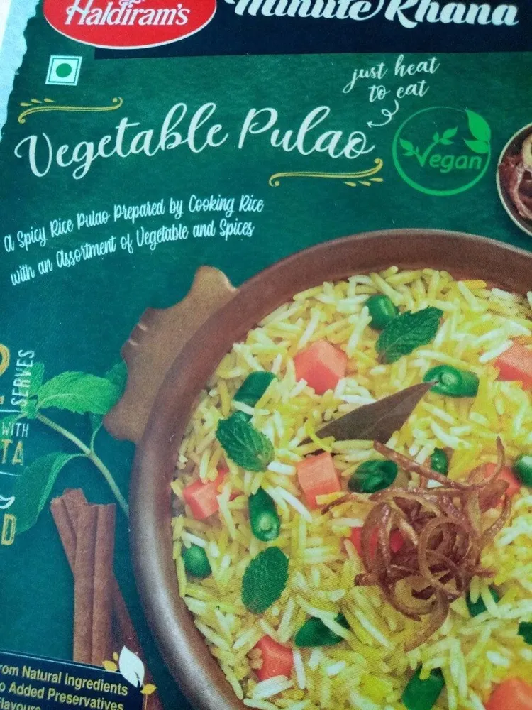 Vegetable pulao
