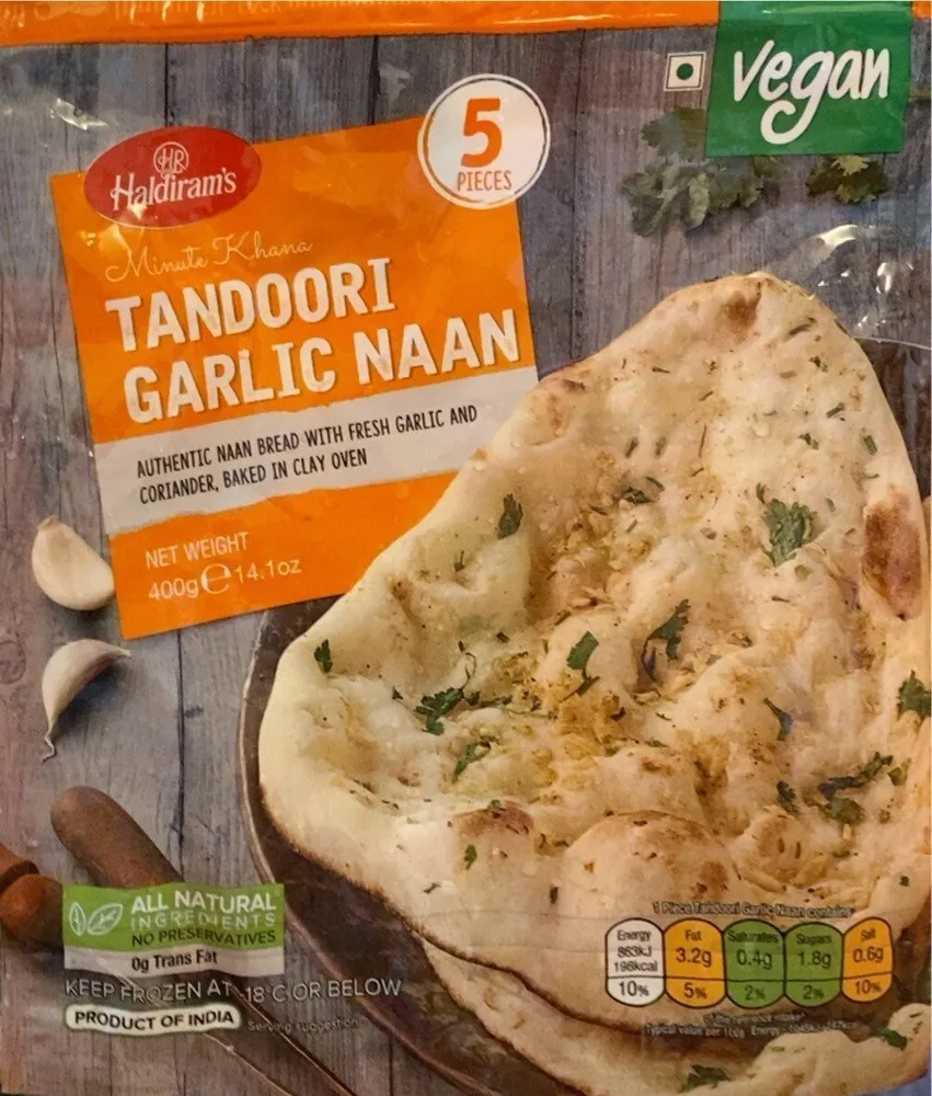 Tandoori Garlic Naan
