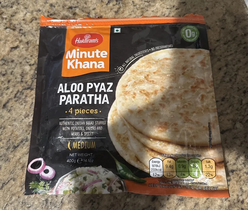 Aloo pyaz paratha