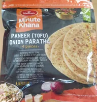 Paneer (Tofu) Onion Parath