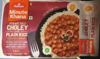Purani dilly choley With plain combo meal