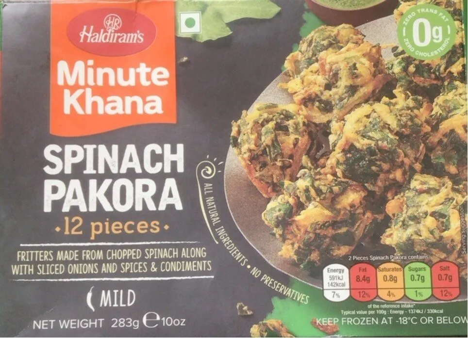 Spinach pakora
