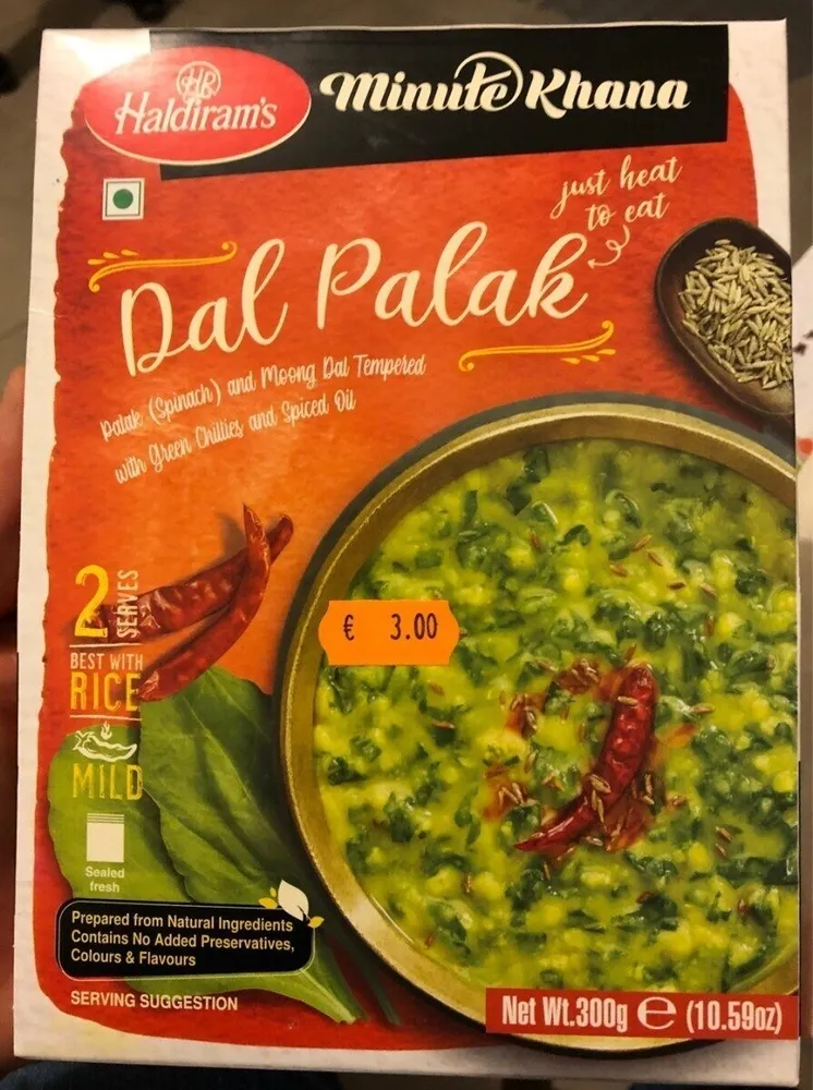 Dal palak