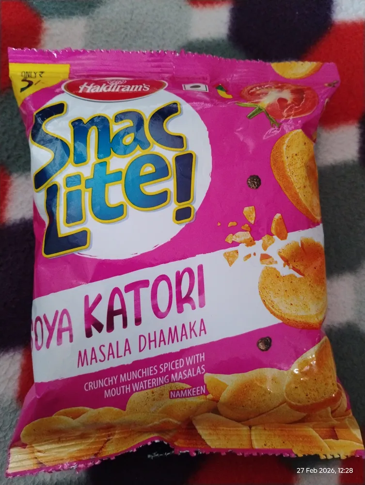 Snac Lite! Soya Katori Masala Dhamaka