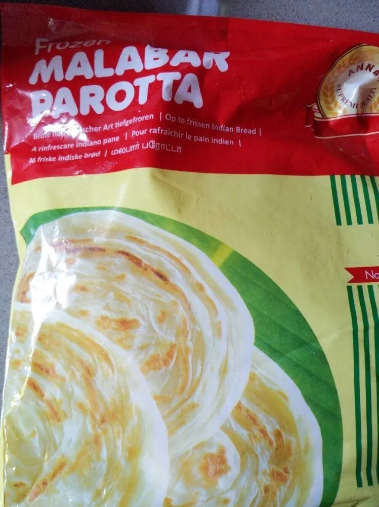 Frozen Malabar Parotha