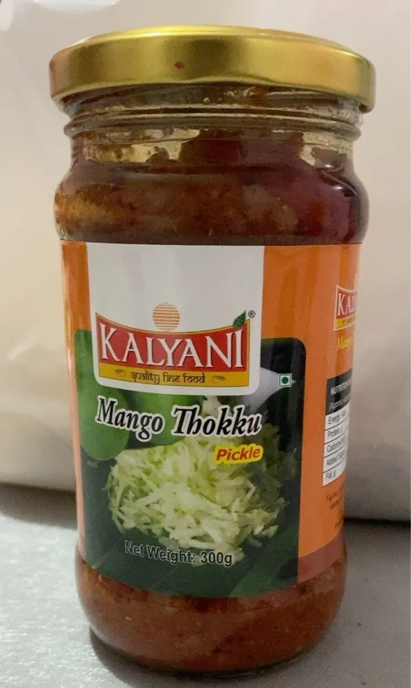 Mango thokku pickle