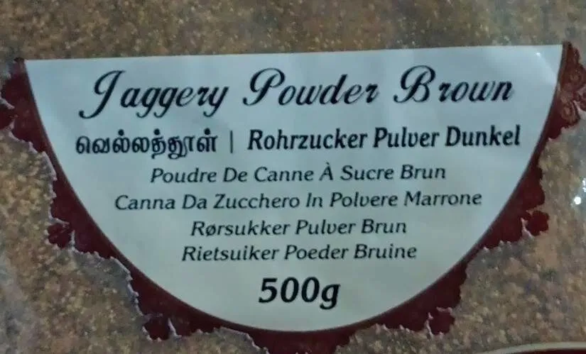 Poudre de canne à sucre brun