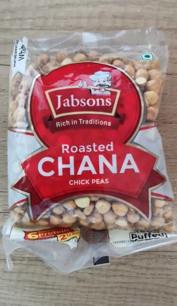 Roasted chana chick peas