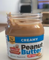 Peanut butter creamy