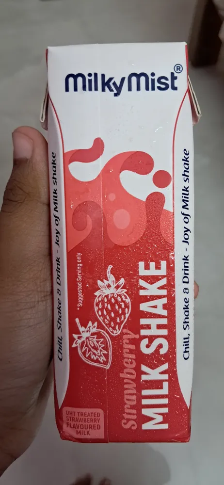 MilkyMist Strawberry Milk Shake