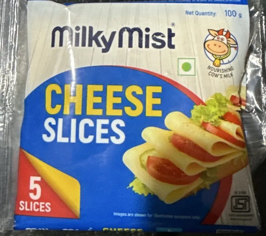Milky Mist Cheese Slices 100 g (5 Slices)