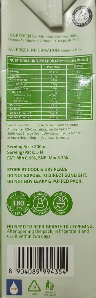 Lite Fit Milk