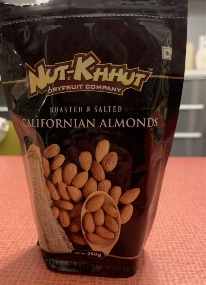 Roasted / salted californian almonds