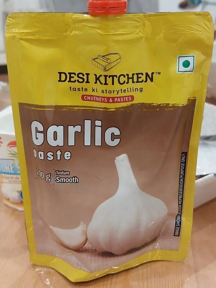 Garlic paste chutneys