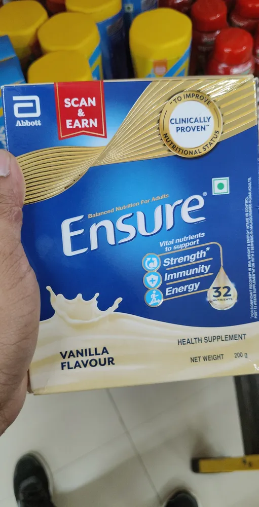 ensure Vanilla flavour 200g
