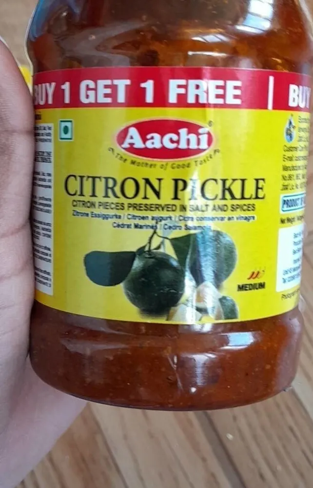 Citron pickle