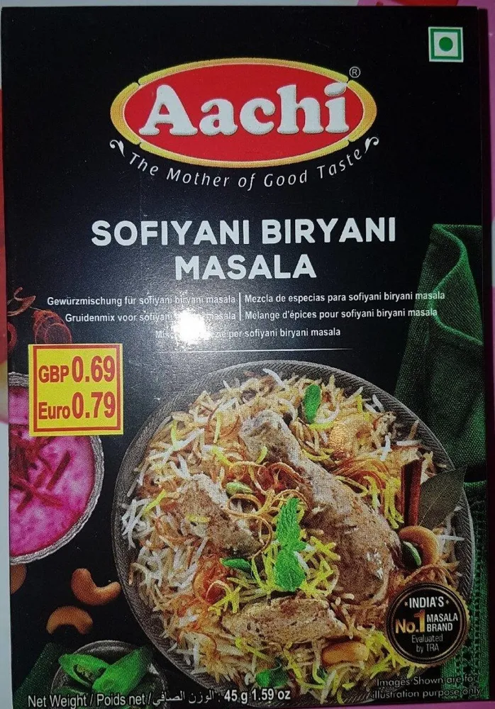 Sofiyani biryani masala