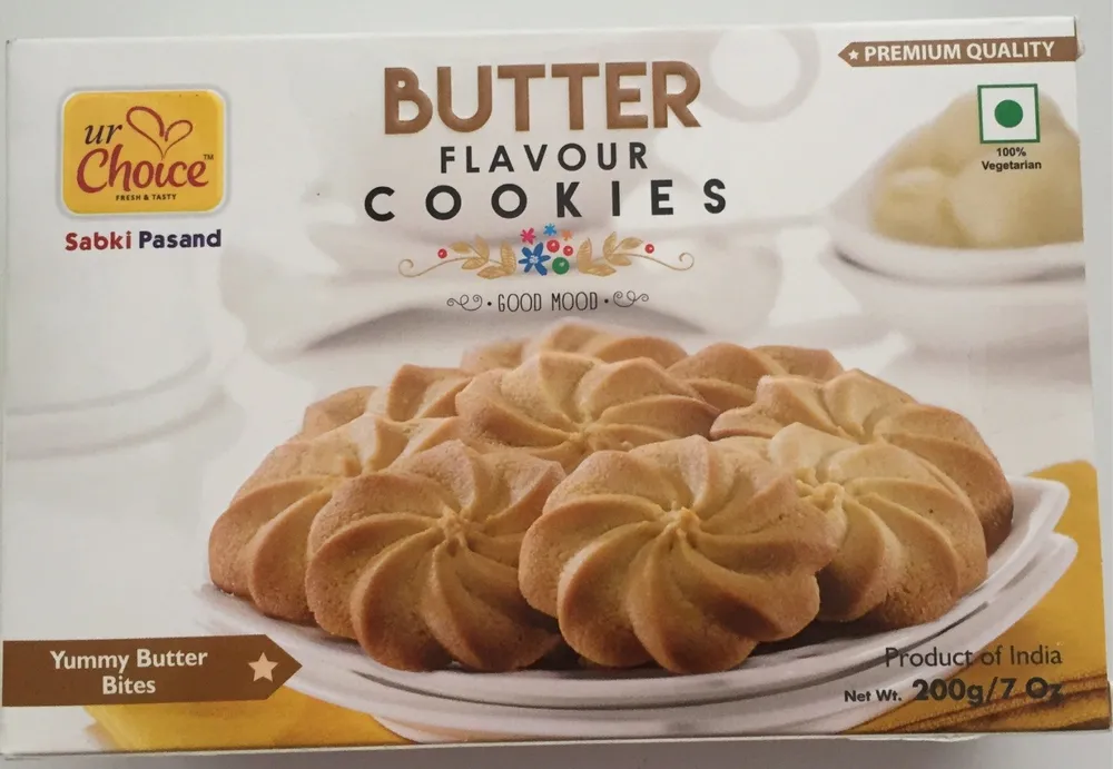 Butter Flavour Cookies