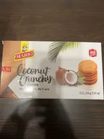 Coconut Crunchy Biscuits